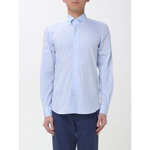 Fay Shirt Men Gnawed Blue
